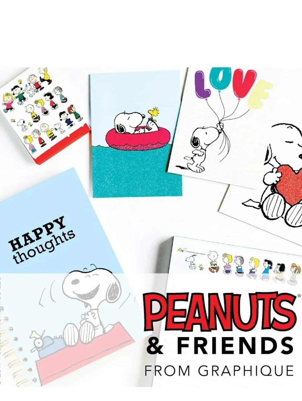 Graphique Peanuts & Gang Magnetic Note Pad